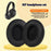 1 Pair For iKF T1 Pro / T1 Replacement Earpads Wireless Bluetooth-Compatible Headphones Protein Leather Ear Cushions - 2