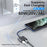 ONTEN OTN-288 Type-C to 3.5mm + Type-C Charging Headphone Adapter Audio Converter - 2