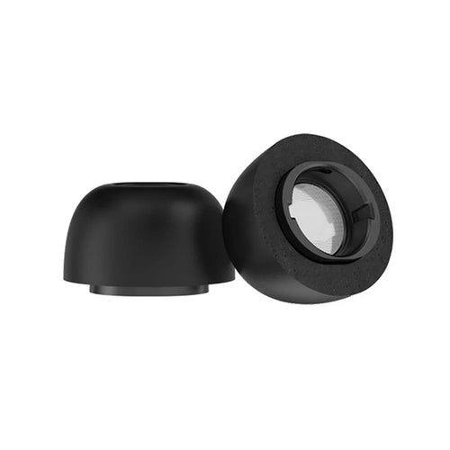 AHASTYLE WG168 3 Pairs For Samsung Galaxy Buds3 Pro Silicone Ear Tips Size L Bluetooth-Compatible Earbuds Caps - Black - 1