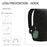 DIROSE Shockproof Silicone Protective Case Bluetooth-compatible Earphone Cover for Beats Studio Buds - Midnight Green - 5