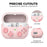 AHASTYLE WG170 For Samsung Galaxy Buds3 / Buds3 Pro Protective Case Silicone Cartoon Bluetooth-Compatible Earphone Cover - Pink - 2