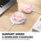 AHASTYLE WG170 For Samsung Galaxy Buds3 / Buds3 Pro Protective Case Silicone Cartoon Bluetooth-Compatible Earphone Cover - Pink - 3