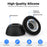 AHASTYLE WG173 3 Pairs Size L Silicone Eartips for Samsung Galaxy Buds3 Pro Bluetooth-Compatible Earbuds Replacement Tips - Black - 4