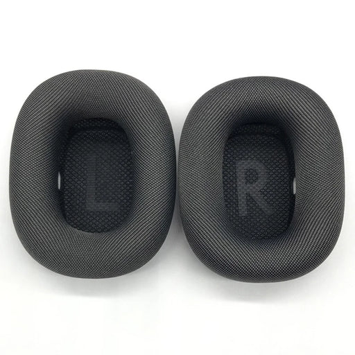 1 Pair for Apple AirPods Max Replacement Ear Pads Breathable Mesh Cloth Memory Foam Cushions - Dark Grey - 1