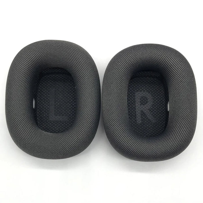 1 Pair for Apple AirPods Max Replacement Ear Pads Breathable Mesh Cloth Memory Foam Cushions - Dark Grey - 1