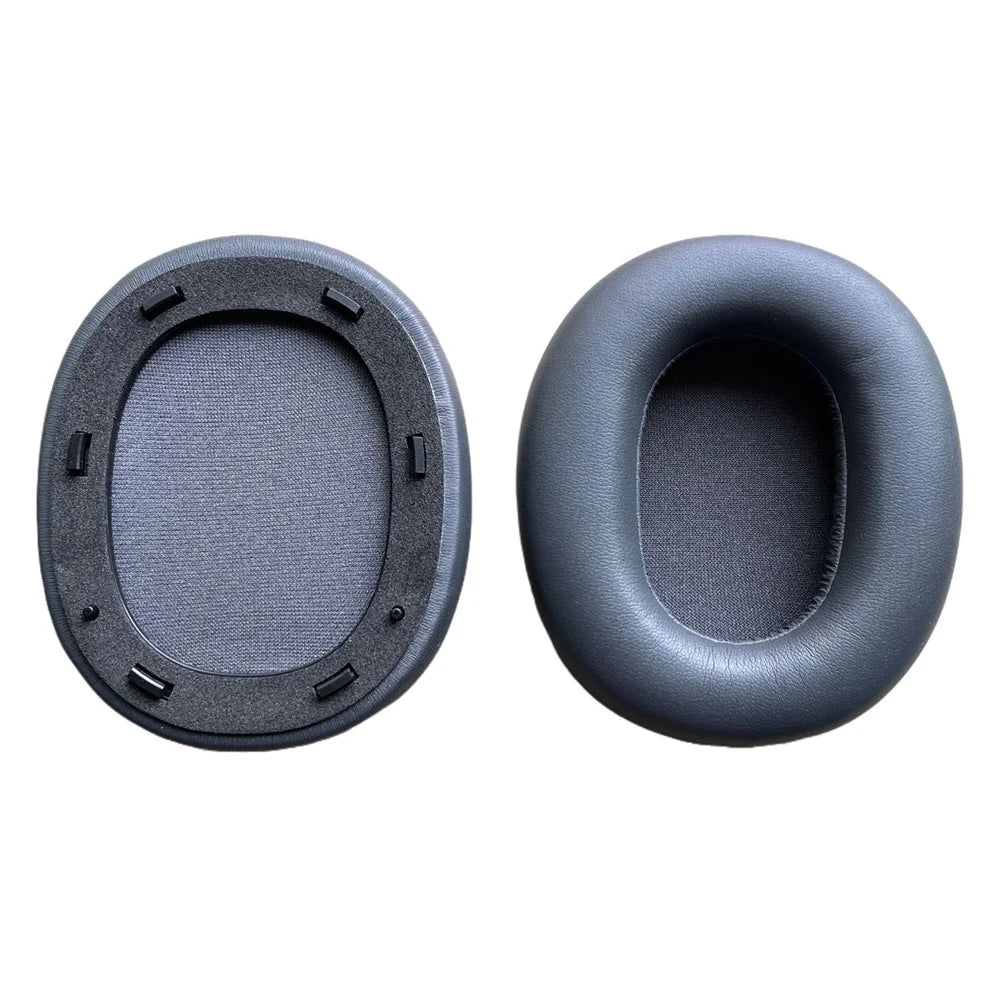 1 Pair for Edifier W830NB Replacement Ear Pads Noise Cancelling Headphone Protein Leather Cushions - Grey - 1