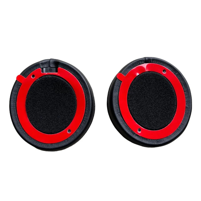 1 Pair for Beats Solo 4 Replacement Earpads Headphones Protein Leather Cushions - Black - 3