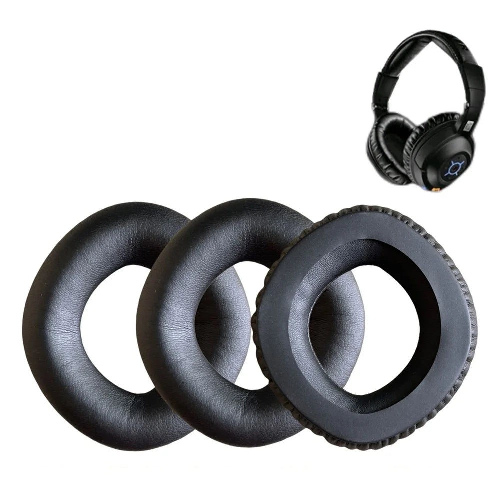 1 Pair Ear Pads for Sennheiser PX 360 / PX 360BT / MM 450 / MM 550 / MM 500X / HD 360 Pro Headset Protein Leather Cushions - 3