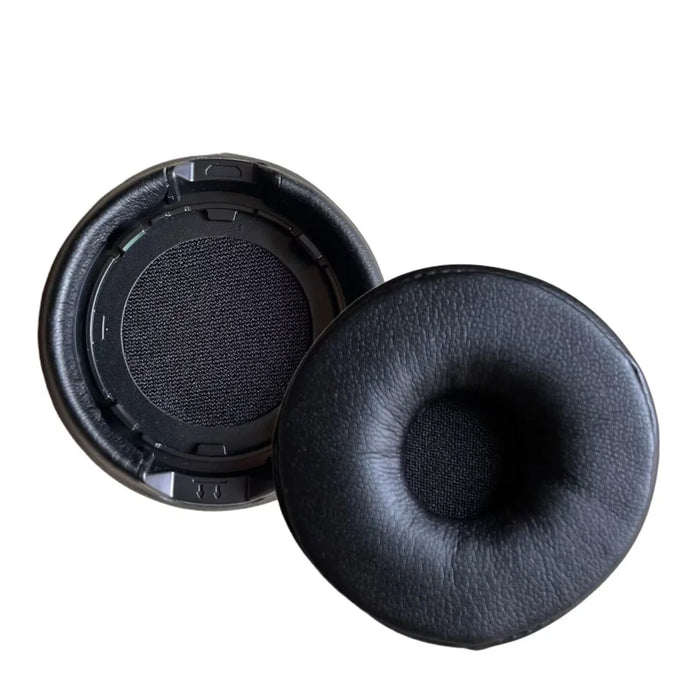 1 Pair Ear Cushions for Jabra Engage 55 / 65 / 75 Headset Replacement Protein Leather Earpads - 4
