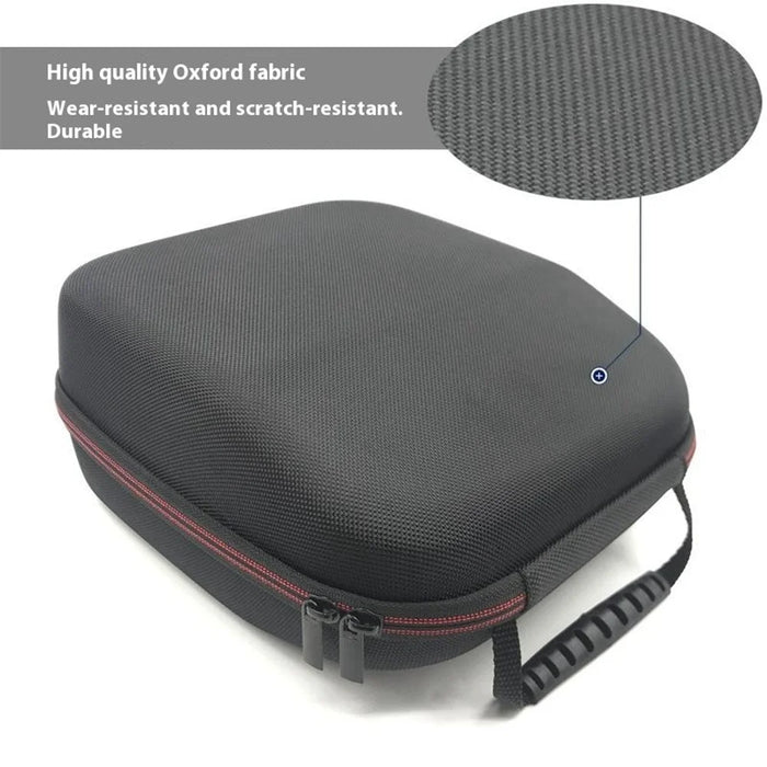 Headphone Carrying Case for Over-Ear Headsets Portable Storage Bag with Convenient Handle - 3