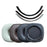 1 Pair For Marshall Major V Headphone Ear Pads Replacement Protein Leather Cushions - Brown - 4