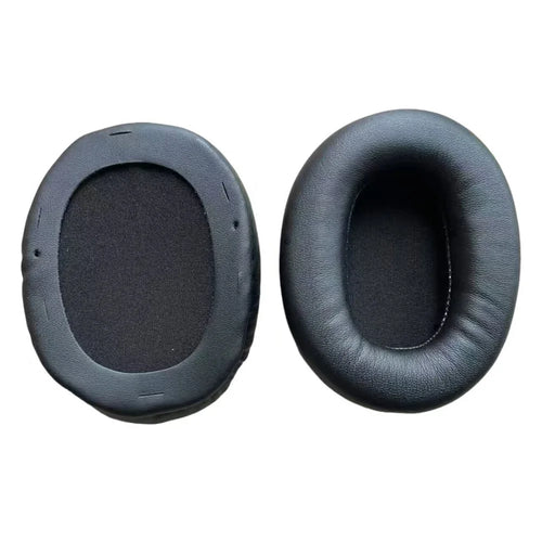 1 Pair For Edifier W800BT Free Replacement Earpads Over-Ear Bluetooth-Compatible Headphones Cushions - Black Protein Leather - 1
