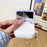 For Apple AirPods Pro 2 / Pro Earphone Case TPU PC Shockproof Protective Cover with Mirror - White+Purple - 3