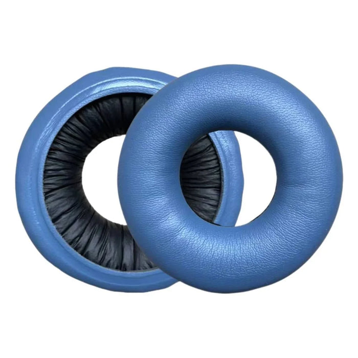 1 Pair For Sony WH-CH520 Wireless Headphone Replacement Earmuffs Protein Leather Earpads - Blue - 1