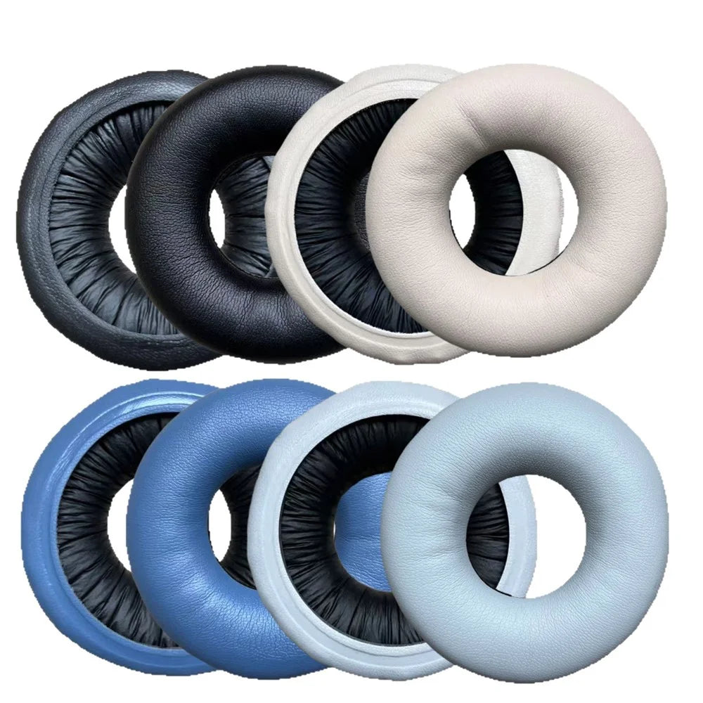 1 Pair For Sony WH-CH520 Wireless Headphone Replacement Earmuffs Protein Leather Earpads - Blue - 3