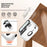 For AirPods 4 Case Retro Design TPU + PC Wireless Earbuds Protective Cover with Lanyard - Black - 5
