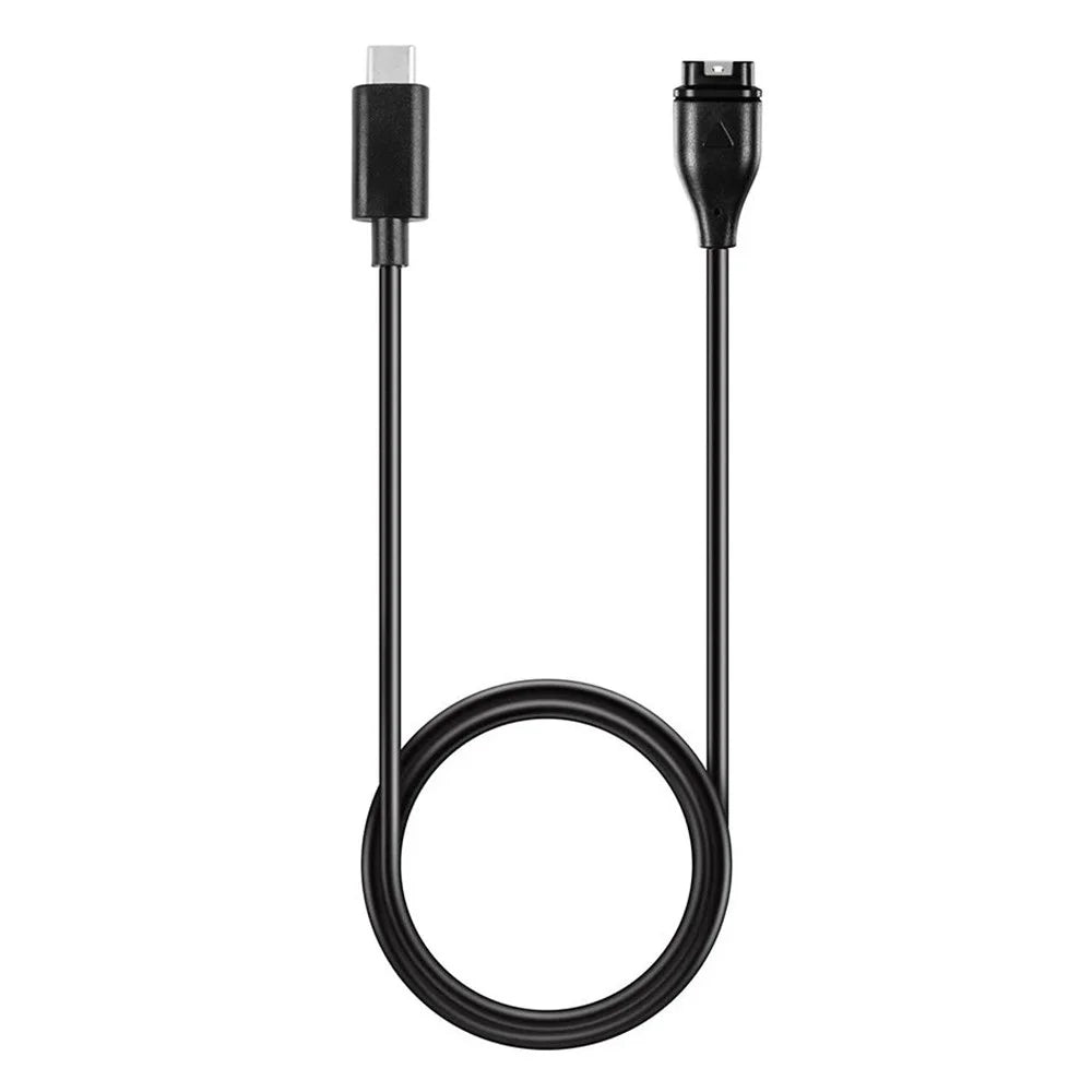 1m Charging Cable for Garmin Fenix 6 / 6S / 6X / 5 / 5S / 5X / Forerunner 245 / Vivoactive 3 / 4 / 4S / Venu USB-C Smart Watch Charger - 1