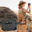 For Apple AirPods Pro Case TPU + PC Earphone Cover with Front Lock Carabiner Clip - Black - 4
