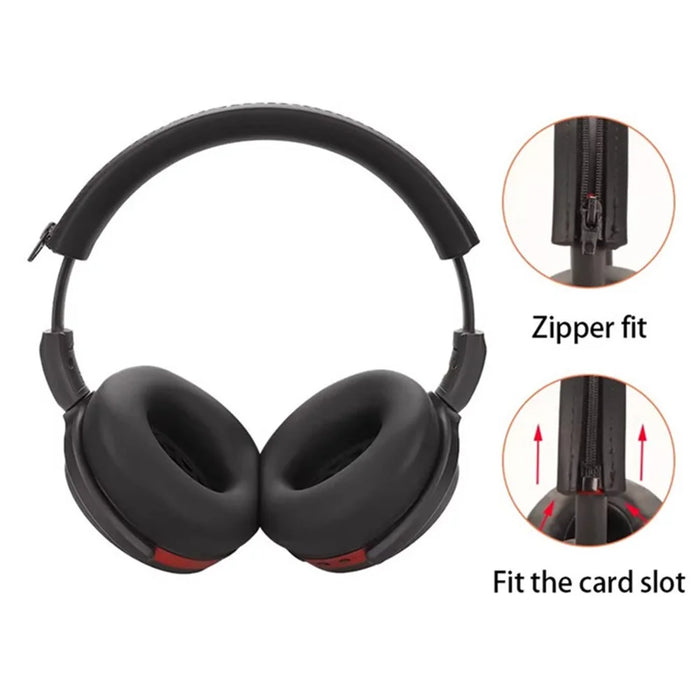 For Sennheiser HD 450BT Headset Beam Cover Headband Silicone Protective Case - Black - 4