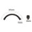 For Sennheiser HD 450BT Headset Beam Cover Headband Silicone Protective Case - Black - 5