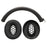 For Sennheiser HD 450BT Headphone Silicone Protective Cover Set with Headband Bead Case - Black - 1