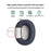 For Sony WH-1000XM6 Headphones Silicone Case Set with 2Pcs Earpads Protective Cover + Headband Cushion - Black - 5