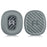 1 Pair for Logitech Astro A10 Gen 2 Headphone Replacement Ear Pads Breathable Mesh Fabric Memory Foam Cushions - Black - 1
