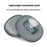1 Pair for Logitech Astro A10 Gen 2 Headphone Replacement Ear Pads Breathable Mesh Fabric Memory Foam Cushions - Black - 3