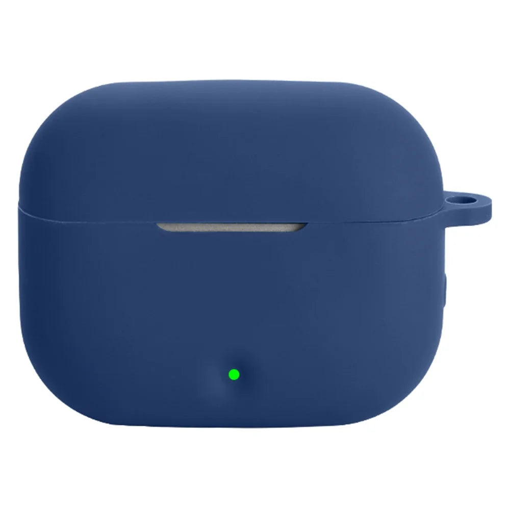 For Edifier Lolli Pro 5 / EvoBuds Pro Protective Case Bluetooth-Compatible Earbuds Silicone Cover with Hook - Dark Blue - 1