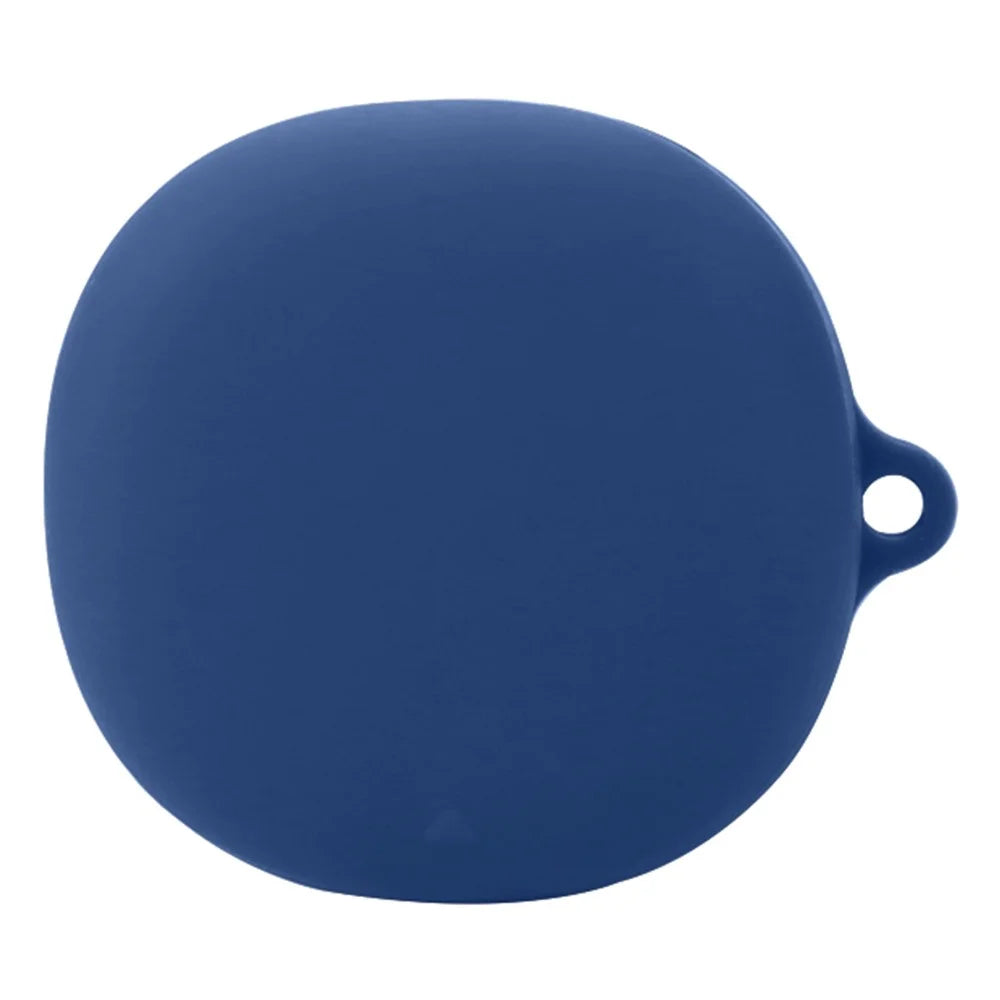 For iFLYBUDS Pro 2 Protective Case Bluetooth-Compatible Earbuds Silicone Cover with Hook - Dark Blue - 1