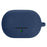 For SoundPEATS H3 Protective Case Bluetooth-Compatible Earbuds Silicone Cover with Hook - Dark Blue - 1
