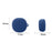 For iFLYBUDS Pro 3 Protective Case Bluetooth-Compatible Earbuds Silicone Cover with Hook - Dark Blue - 3