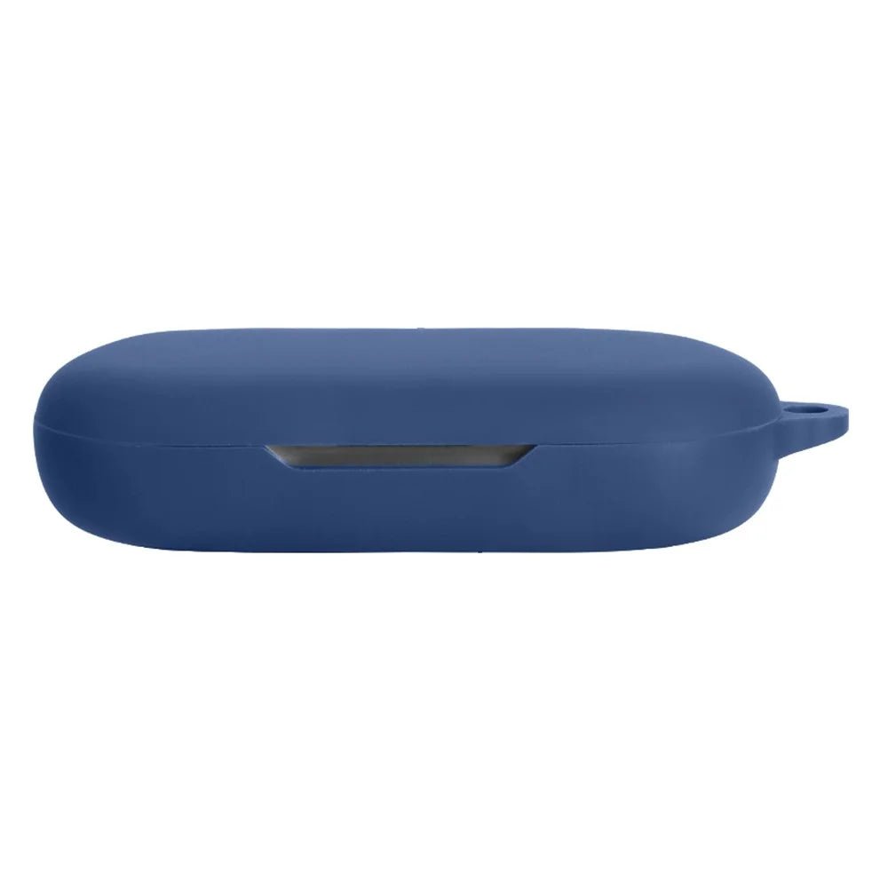 For iFLYBUDS Air 2 Protective Case Bluetooth-Compatible Earbuds Silicone Cover with Hook - Dark Blue - 1