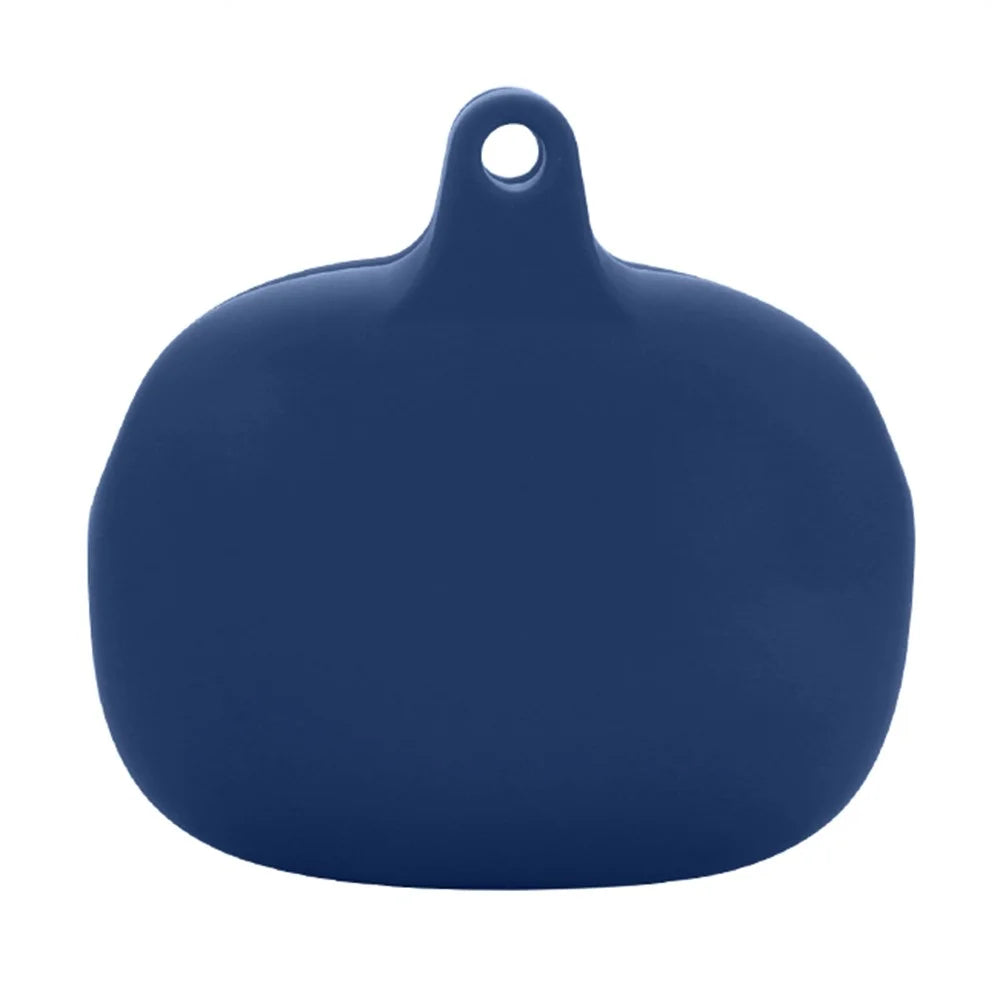 For FIIL ATOM Protective Case Bluetooth-Compatible Earbuds Silicone Cover with Hook - Dark Blue - 1