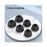 AHASTYLE WG36 3 Pairs Eartips For Samsung Galaxy Buds Pro Silicone Ear Covers Caps Cushion - Black / L - 7