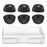 AHASTYLE WG36 3 Pairs Eartips For Samsung Galaxy Buds2 Pro Silicone Ear Covers Caps Cushion - Black / L - 1