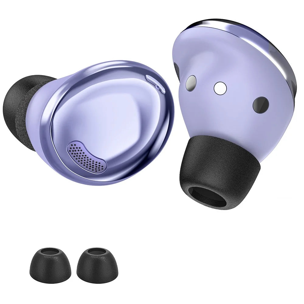 AHASTYLE WG36 1 Pairs Eartips For Samsung Galaxy Buds2 Pro Silicone Ear Covers Caps Cushion -Black / L - 2
