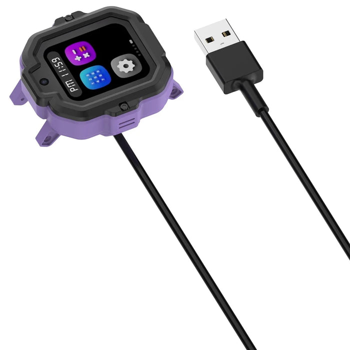 For Ticktalk 5 Kids Smart Watch Magnetic Charger 1m Charging Cable - 4