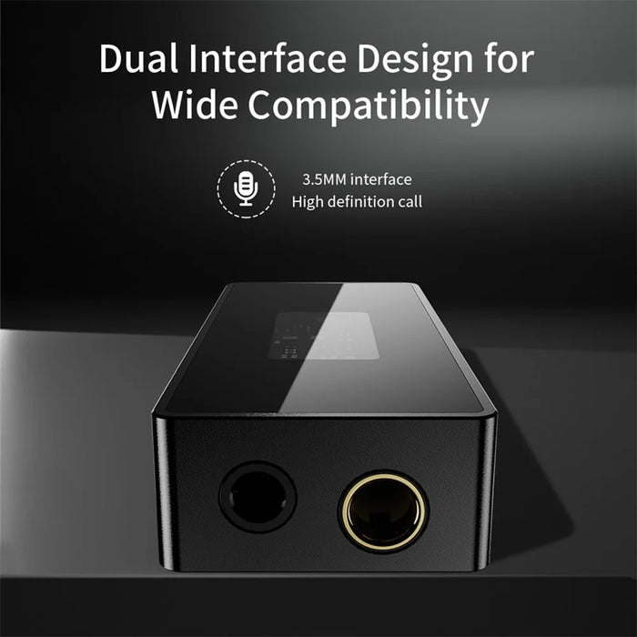 TRN Portable HiFi Digital Audio Decoder Amplifier DAC Dual Chip Headphone Dongle with LED Indicator - 4