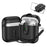 Switch Lock Case for Apple AirPods with Wireless Charging Case (2019)  /  AirPods with Charging Case (2019)  /  (2016), with Lanyard - Black - 1
