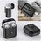 Switch Lock Case for Apple AirPods with Wireless Charging Case (2019)  /  AirPods with Charging Case (2019)  /  (2016), with Lanyard - Black - 6
