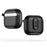 For Apple AirPods 4 Protective Case Switch Lock Earbuds Cover with Stand and Lanyard - Black - 2
