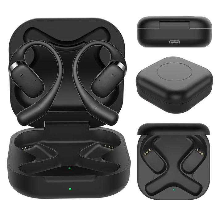 For Shokz OpenFit T910 Open Ear Headphones 600mAh Charging Case Replacement Charging Box - 3