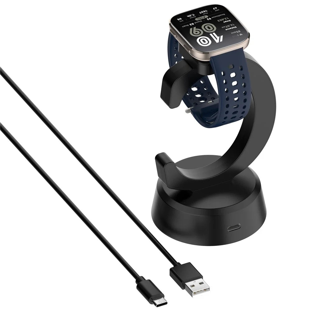 C-Shape Charging Dock for Huami Amazfit Active 2 Square / Active 2 / Bip 6 Watch Charger Charging Stand - 2