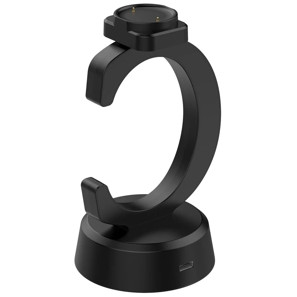 C-Shape Charging Dock for Huami Amazfit Active 2 Square / Active 2 / Bip 6 Watch Charger Charging Stand - 6