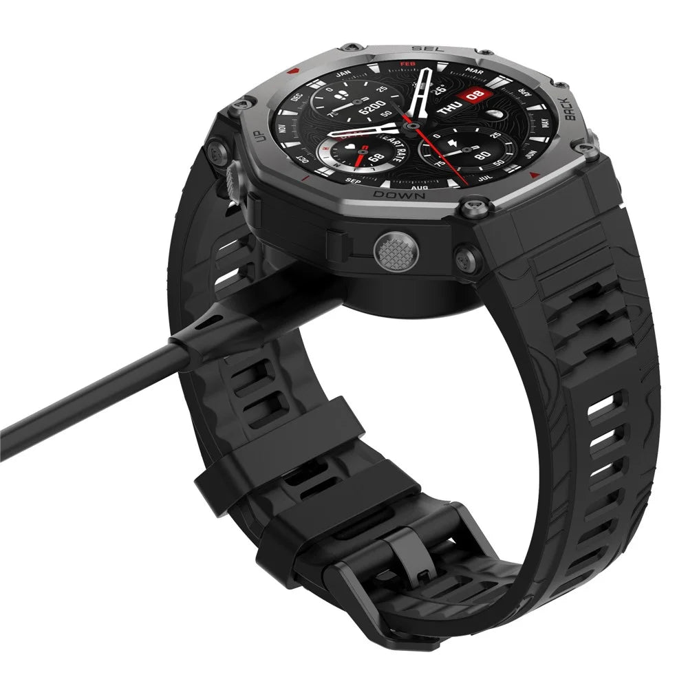 Magnetic Adapter for Huami Amazfit Helio Strap / Cheetah 2 Pro / Active 3 Premium / Active Max / T-Rex Ultra 2 / T-Rex 3 / Balance 2 / Balance Smartwatch Charging Connector - 3