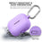 AHASTYLE WG158 For Samsung Galaxy Buds3 / Buds3 Pro Earphone Silicone Protective Case with Hanging Hook - Purple - 5