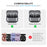 AHASTYLE WG158 For Samsung Galaxy Buds3 / Buds3 Pro Earphone Silicone Protective Case with Hanging Hook - Purple - 7