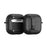 DUX DUCIS For AirPods 4 Earphone Case  PECQ Series Multi-Angle Stand PC+TPU Cover with Hook - Black - 1
