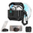 For AirPods 4 Case Compatible with MagSafe TPU PC Earbuds Cover with Carabiner  /  Stand - Black - 2